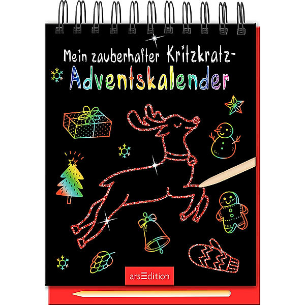 Adventskalender / Mein zauberhafter Kritzkratz-Adventskalender