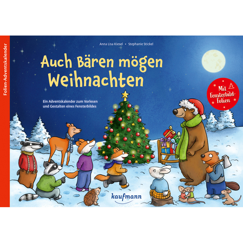 Image of Adventskalender Mit Geschichten Für Kinder / Auch Bären Mögen Weihnachten - Anna Lisa Kiesel, Geheftet