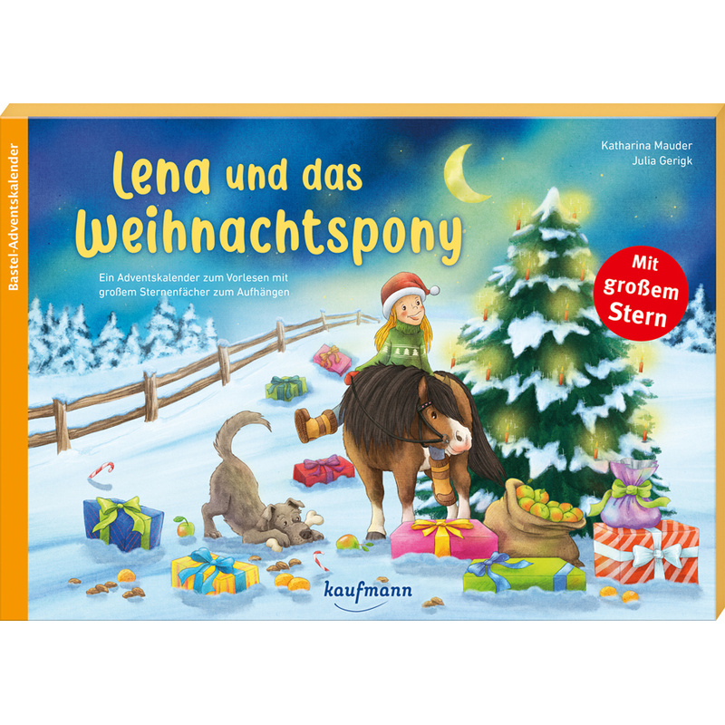 Image of Adventskalender Mit Geschichten Für Kinder / Lena Und Das Weihnachtspony - Katharina Mauder, Kartoniert (TB)