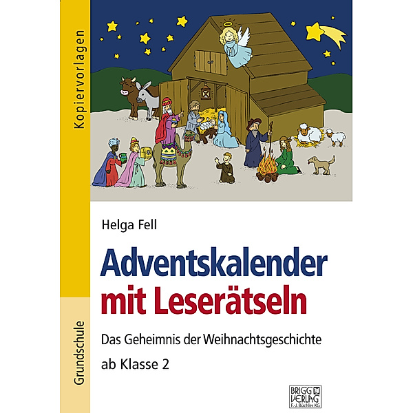 Adventskalender mit Leserätseln, Helga Fell