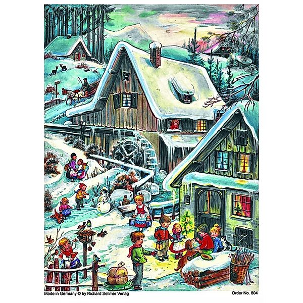 Adventskalender Mühle