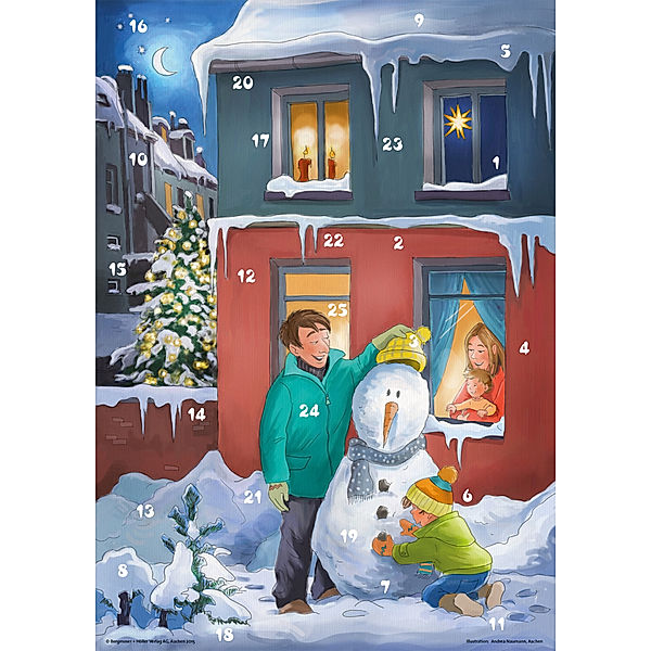 Adventskalender - Oskar im Advent, Anne Weinmann, Andrea Fühner, Andrea Naumann