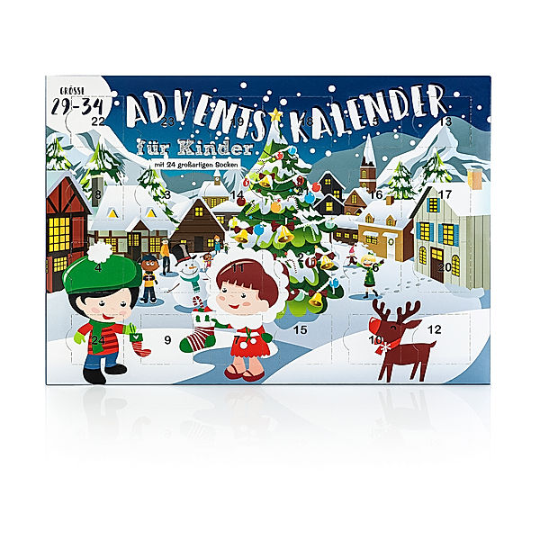 Adventskalender Socken Für KIDS