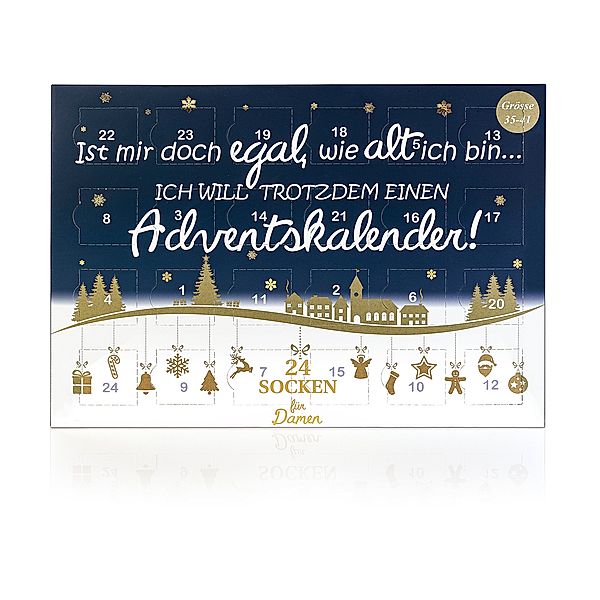 Adventskalender Socken Für SIE