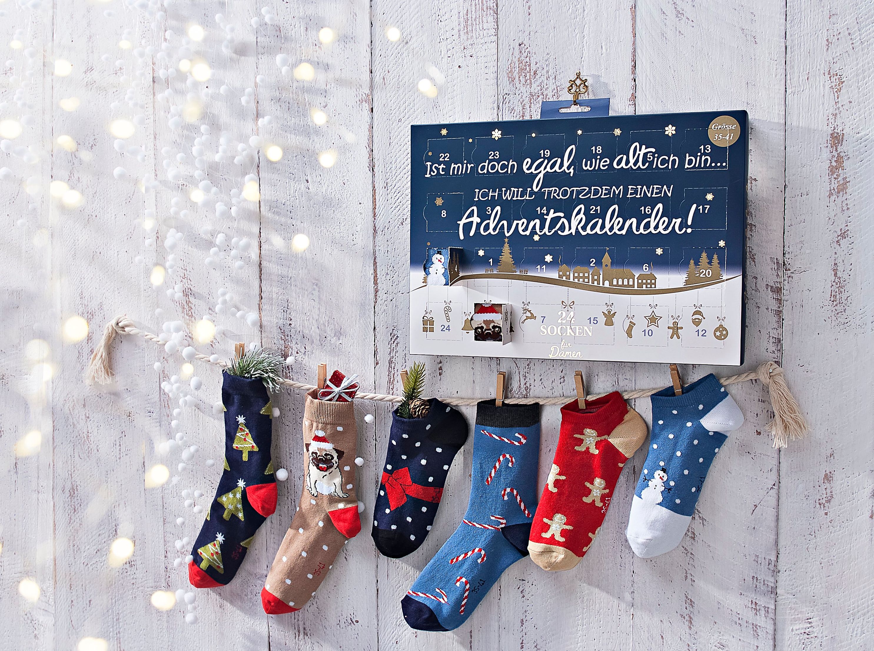 Adventskalender Socken Für SIE - Kalender bei Weltbild.de kaufen