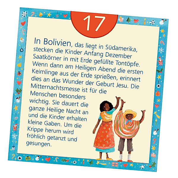 Adventskalender – Weihnachten bei den Kindern der Welt, Anne I. Le Touze