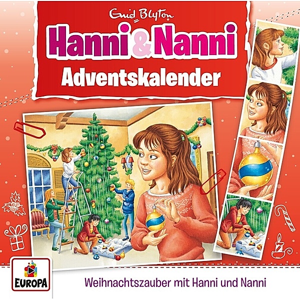 Adventskalender - Weihnachtszauber mit Hanni und Nanni (2 CDs), Enid Blyton