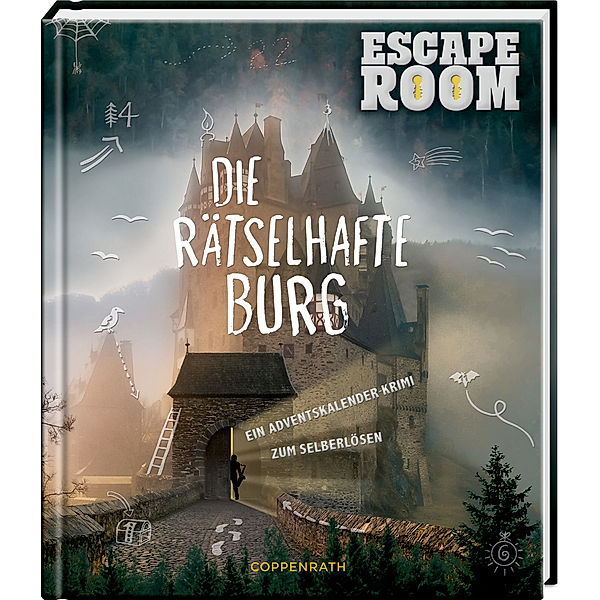 Adventskalenderbuch / Escape Room - Die rätselhafte Burg, Gitta Edelmann, Regine Kölpin