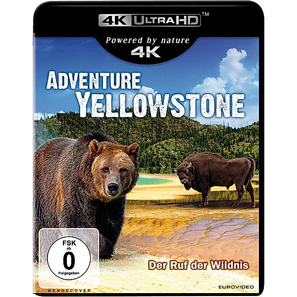 Adventure Yellowstone - Der Ruf der Wildnis (4K Ultra HD), Adventure Yellowstone UHD, Bd