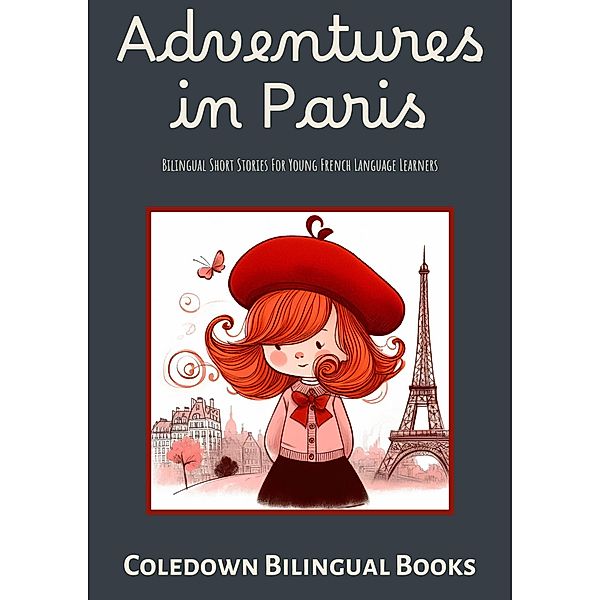 Adventures in Paris: Bilingual Short Stories For Young French Language Learners, Coledown Bilingual Books