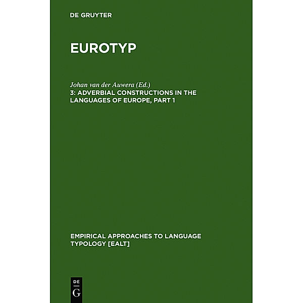 Adverbial Constructions in the Languages of Europe, Donall P. O'Baoill