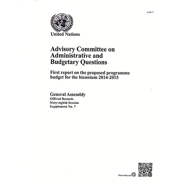 Advisory Committee on Administrative and Budgetary Questions: Advisory Committee on Administrative and Budgetary Questions