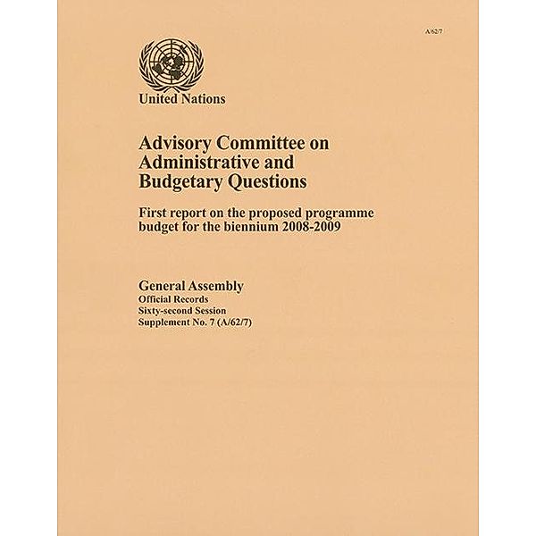 Advisory Committee on Administrative and Budgetary Questions / Advisory Committee on Administrative and Budgetary Questions
