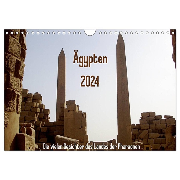 Ägypten 2024 (Wandkalender 2024 DIN A4 quer), CALVENDO Monatskalender, J. Stolte