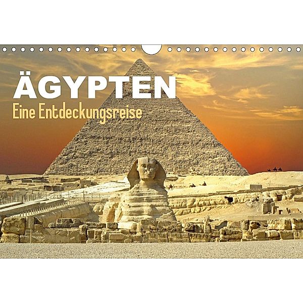 Ägypten - Eine Entdeckungsreise (Wandkalender 2021 DIN A4 quer), Tina Melz