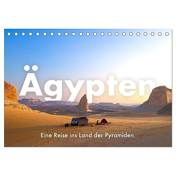 Ägypten - Eine Reise ins Land der Pyramiden. (Tischkalender 2024 DIN A5 quer), CALVENDO Monatskalender, M. Scott