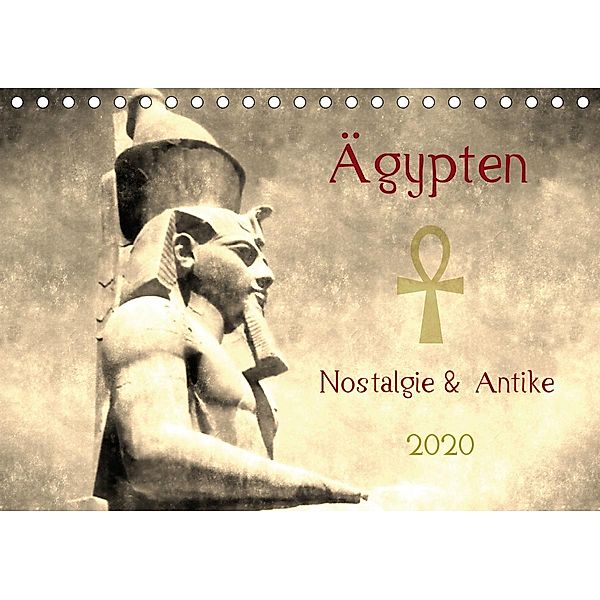 Ägypten Nostalgie & Antike 2020 (Tischkalender 2020 DIN A5 quer), Peter Hebgen