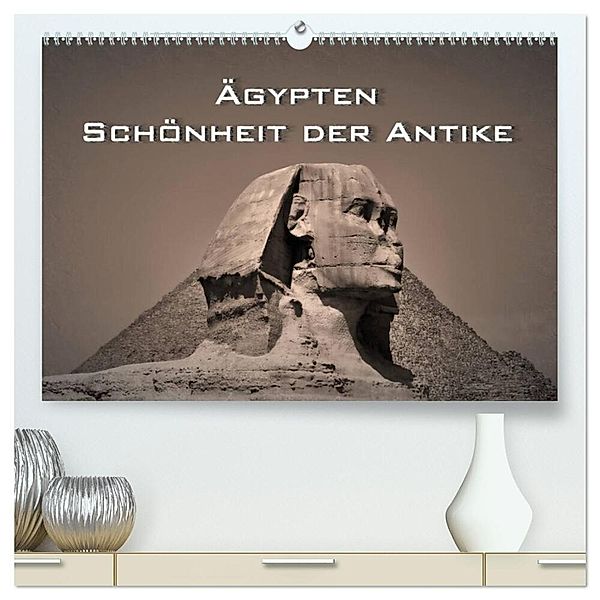 Ägypten - Schönheit der Antike (hochwertiger Premium Wandkalender 2024 DIN A2 quer), Kunstdruck in Hochglanz, Guido Wulf