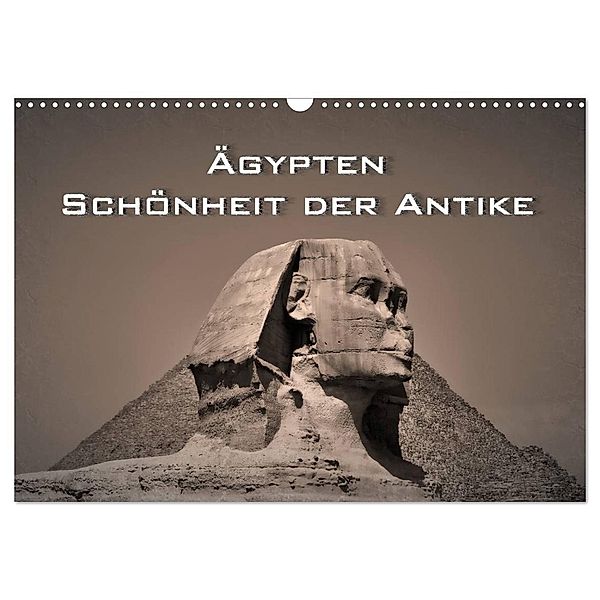 Ägypten - Schönheit der Antike (Wandkalender 2024 DIN A3 quer), CALVENDO Monatskalender, Guido Wulf