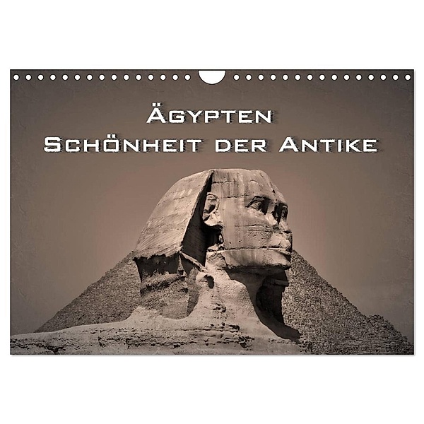 Ägypten - Schönheit der Antike (Wandkalender 2024 DIN A4 quer), CALVENDO Monatskalender, Guido Wulf