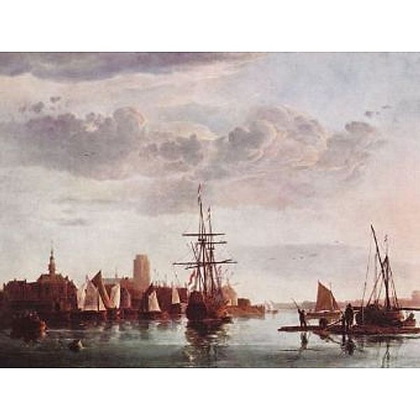 Aelbert Cuyp - Ansicht von Dordrecht - 200 Teile (Puzzle)