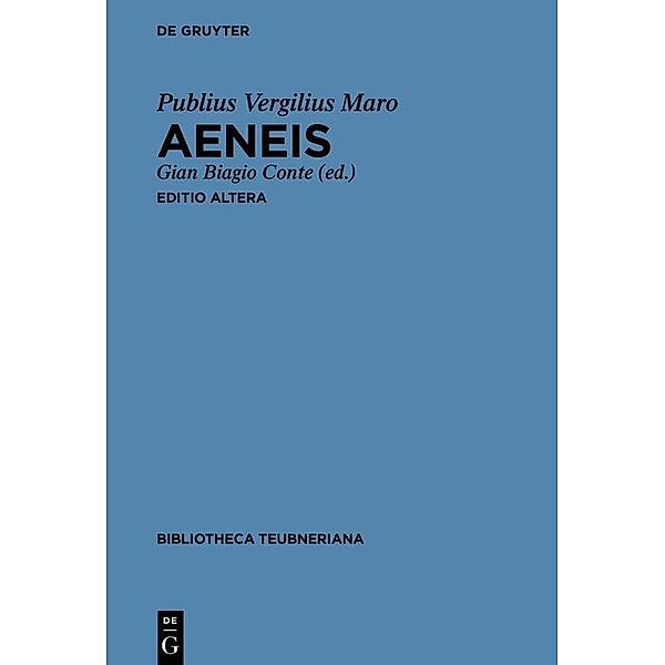 Aeneis / Bibliotheca scriptorum Graecorum et Romanorum Teubneriana, Publius Vergilius Maro