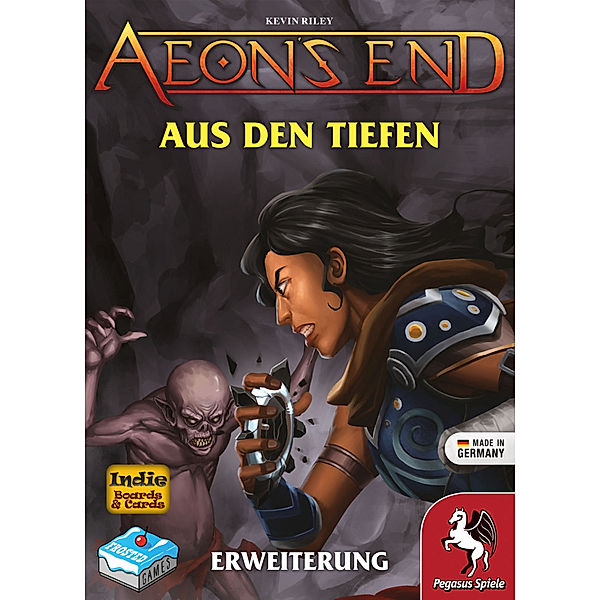 Pegasus Spiele, Frosted Games Aeon's End - Aus den Tiefen (Spiel-Zubehör), Kevin Riley