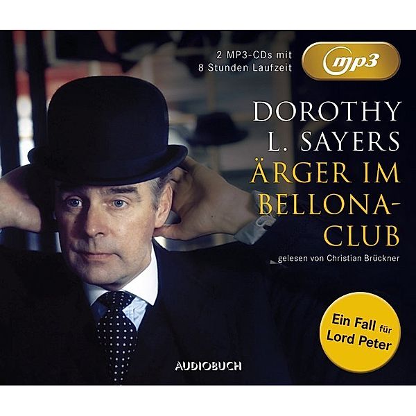 Ärger im Bellona Club, 2 MP3-CDs,2 Audio-CD, Dorothy L. Sayers