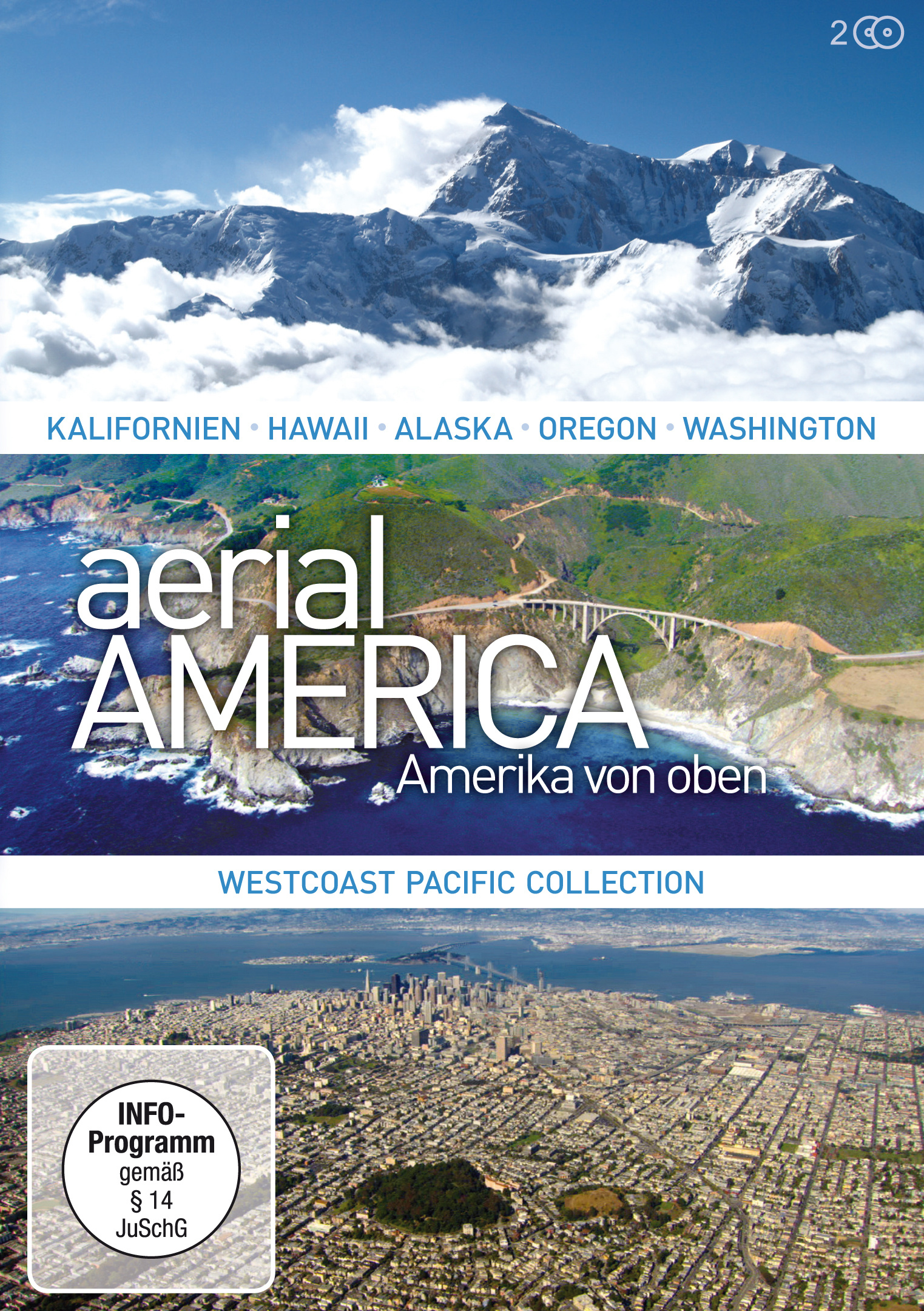 Image of Aerial America - Amerika von oben: Westcoast-Pacific-Collection