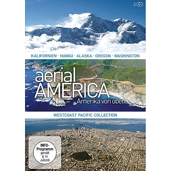 Aerial America - Amerika von oben: Westcoast-Pacific-Collection, Toby Beach, Mark Page, Gail Flannigan, Lorraine DiRienzo, Christine Intagliata, Shirley Tatum, Hugo Soskin