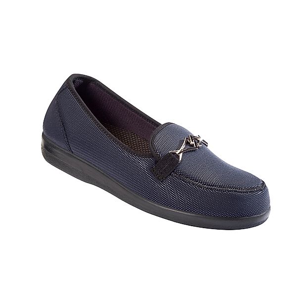 Aerosoft Slipper schwarzblau, Gr. 40