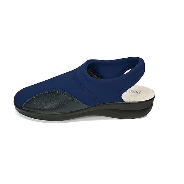 Aerosoft Stretch-Pantoffel Greta (Größe: 40) blau