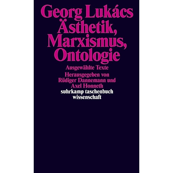 Ästhetik, Marxismus, Ontologie, Georg Lukács