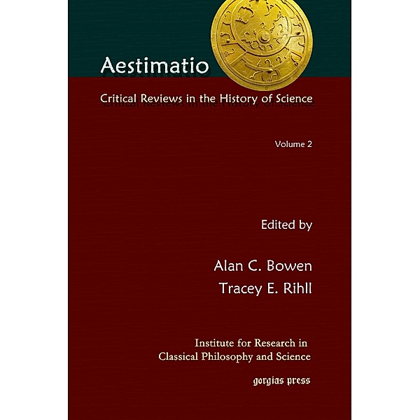 Aestimatio: Critical Reviews in the History of Science (Volume 2)