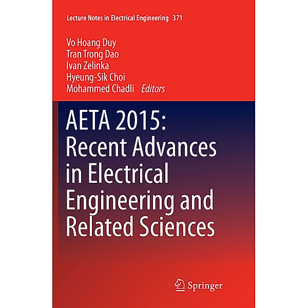 AETA 2015: Recent Advances in Electrical Engineering and Related Sciences