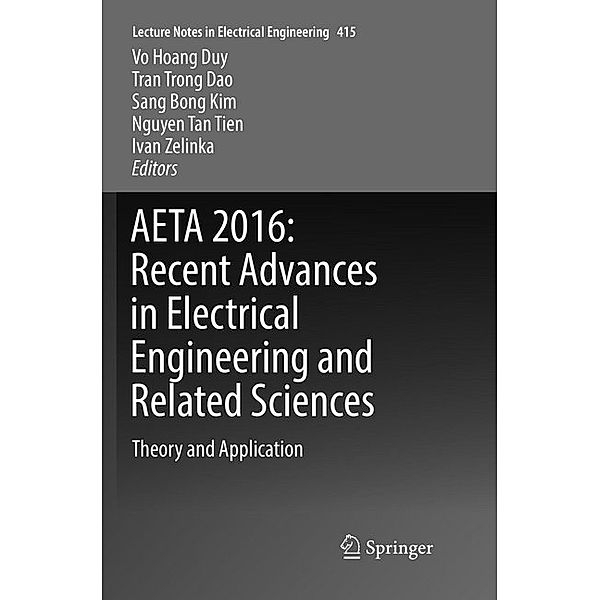 AETA 2016: Recent Advances in Electrical Engineering and Related Sciences