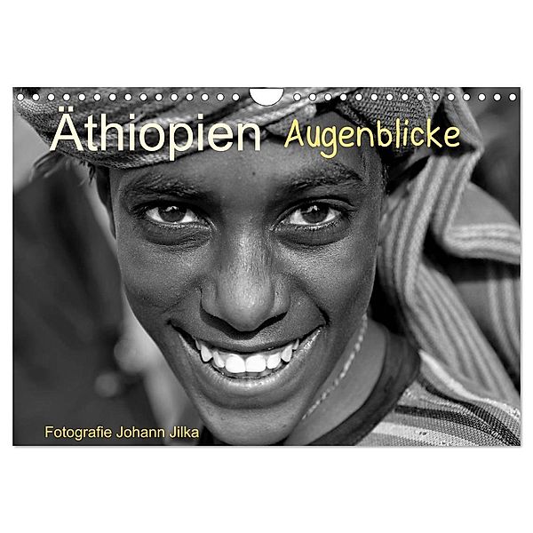 Äthiopien Augenblicke (Wandkalender 2024 DIN A4 quer), CALVENDO Monatskalender, Johann Jilka