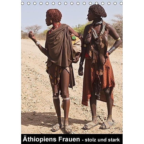 Äthiopiens Frauen - stolz und stark (Tischkalender 2017 DIN A5 hoch), Johanna Krause