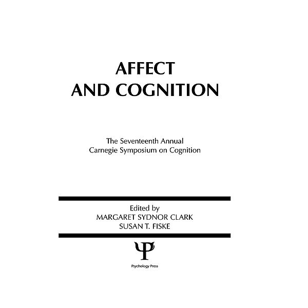 Affect and Cognition