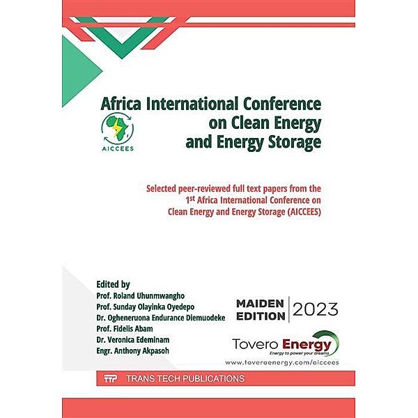 Africa International Conference on Clean Energy and Energy Storage