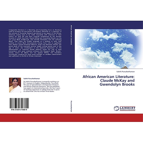 African American Literature: Claude McKay and Gwendolyn Brooks, Sakthi Purushothaman