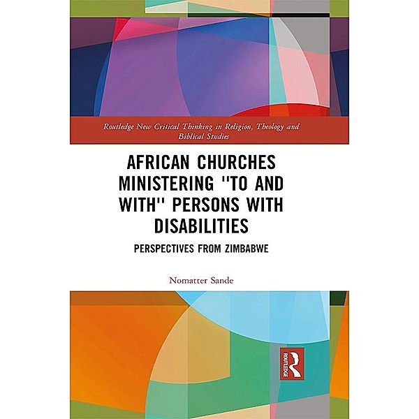 African Churches Ministering 'to and with' Persons with Disabilities, Nomatter Sande