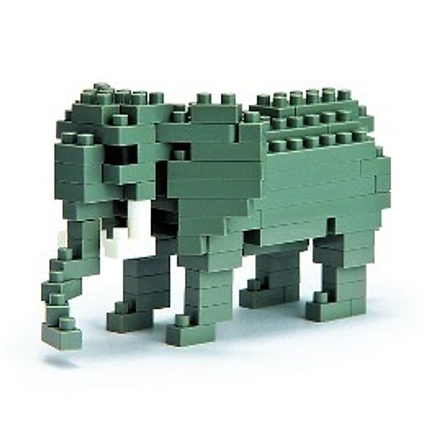 African Elephant, nanoblock
