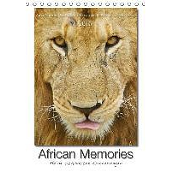 African Memories - Meine schönsten Erinnerungen (Tischkalender 2015 DIN A5 hoch), Rainer Tewes