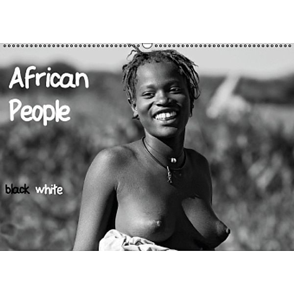 African People black white (Wandkalender 2015 DIN A2 quer), Michael Voß