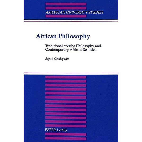 African Philosophy, Segun Gbadegesin
