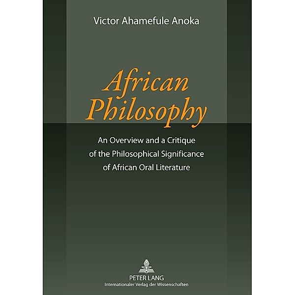 African Philosophy, Victor Anoka