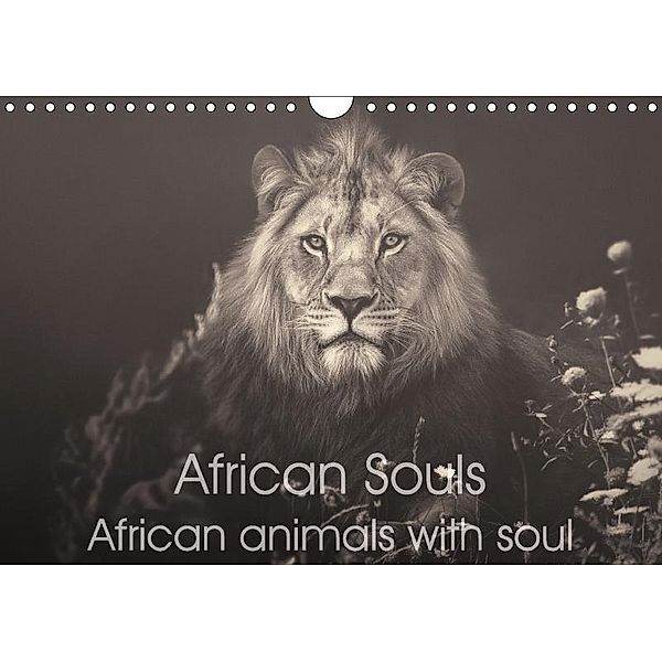 African Souls African animals with soul (Wall Calendar 2017 DIN A4 Landscape), Manuela Kulpa