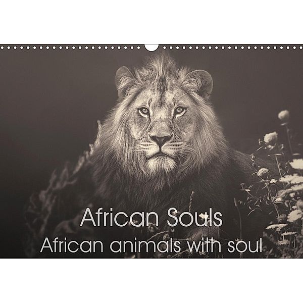 African Souls African animals with soul (Wall Calendar 2021 DIN A3 Landscape), Manuela Kulpa