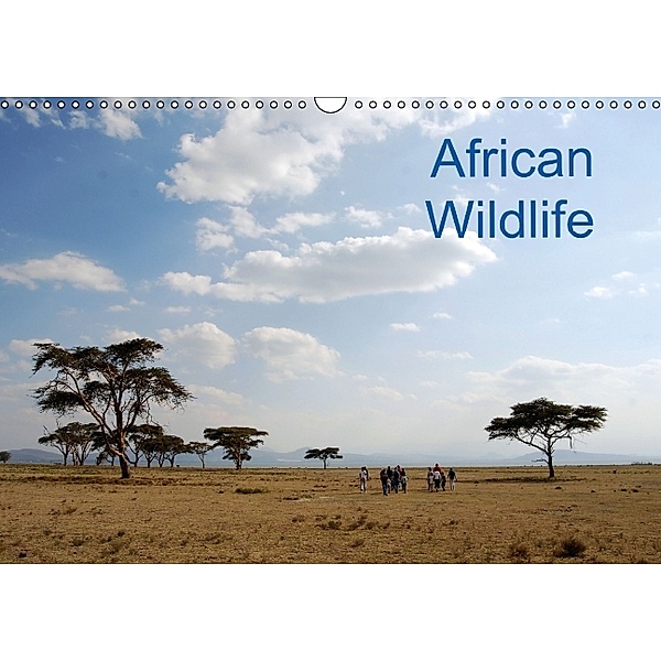African Wildlife (Wandkalender 2014 DIN A3 quer), Volkmar Hamp